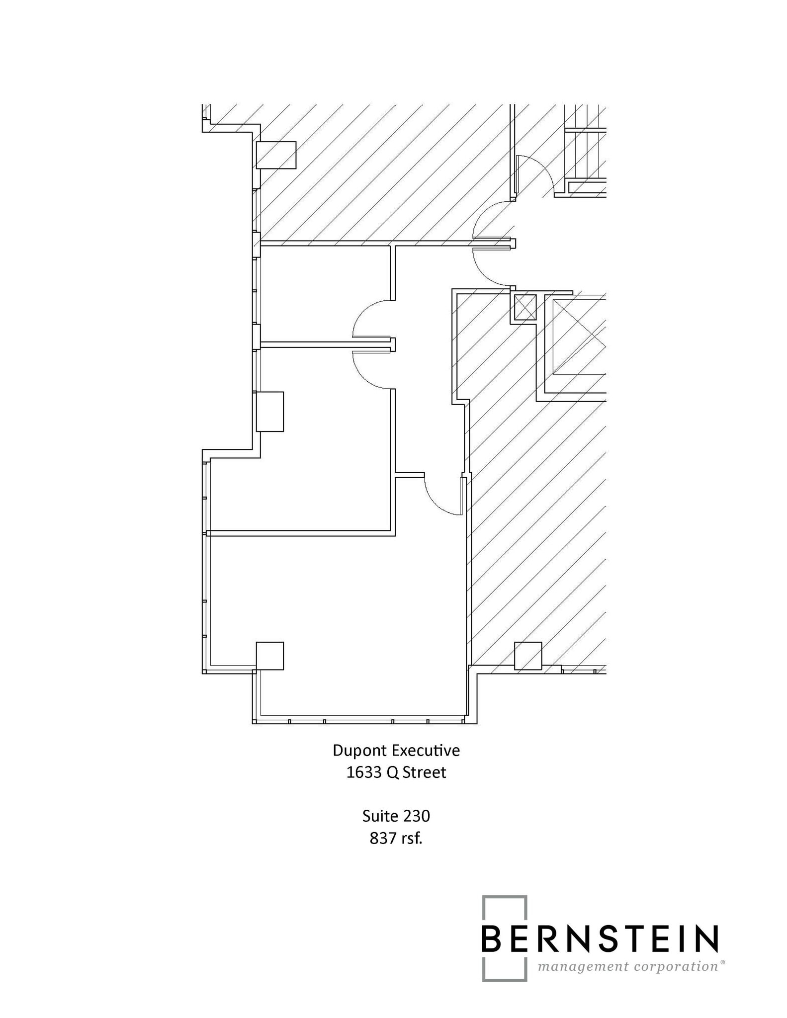 1633-1655 Q St NW, Washington, DC à louer Plan d’étage– Image 1 sur 1