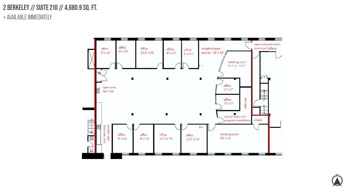 248-264 The Esplanade, Toronto, ON à louer Plan d’étage– Image 1 sur 1