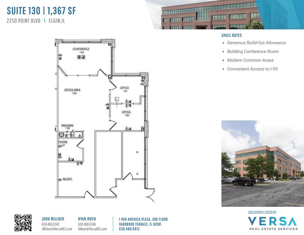 2250 Point Blvd, Elgin, IL à louer Plan d’étage– Image 1 sur 1