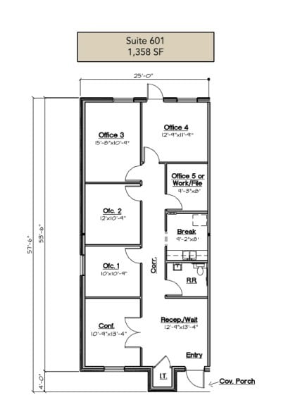 1400 N Coit Rd, McKinney, TX à louer Plan d’étage– Image 1 sur 1