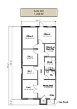 1400 N Coit Rd, McKinney, TX à louer Plan d’étage– Image 1 sur 1