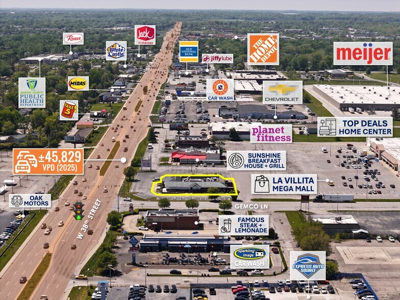 5090 W 38th St, Indianapolis, IN à vendre - Photo de l’immeuble – Image 3 sur 9