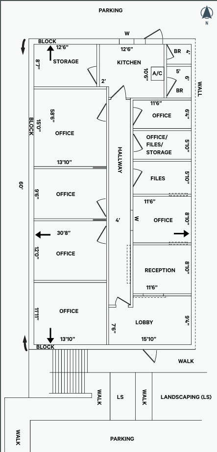 1429 Colonial Blvd, Fort Myers, FL à louer Plan d’étage– Image 1 sur 1