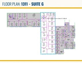 1301 Continental Dr, Abingdon, MD à louer Plan d’étage– Image 1 sur 1