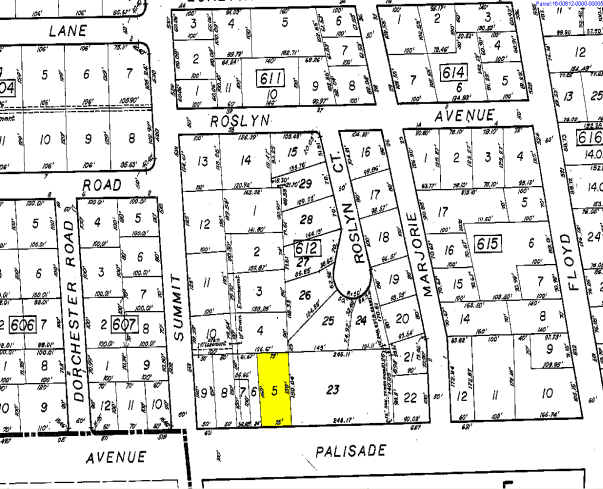 617 E Palisade Ave, Englewood Cliffs, NJ à louer - Plan cadastral – Image 2 sur 6