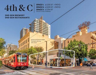 Plus de détails pour 401-423 C St, San Diego, CA - Local commercial à louer