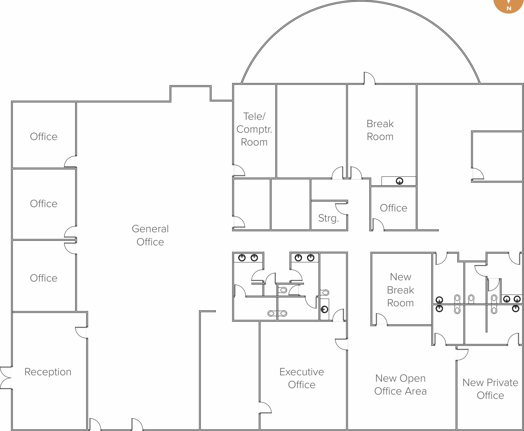 2150 E Rio Salado Pky, Tempe, AZ à louer Plan d’étage– Image 1 sur 1