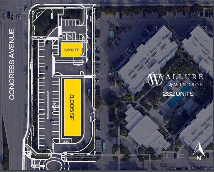 6730 Congress Ave, Boca Raton, FL à louer - Plan cadastral – Image 2 sur 4