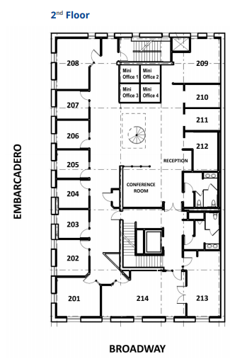 101 Broadway, Oakland, CA à louer Plan d’étage– Image 1 sur 1