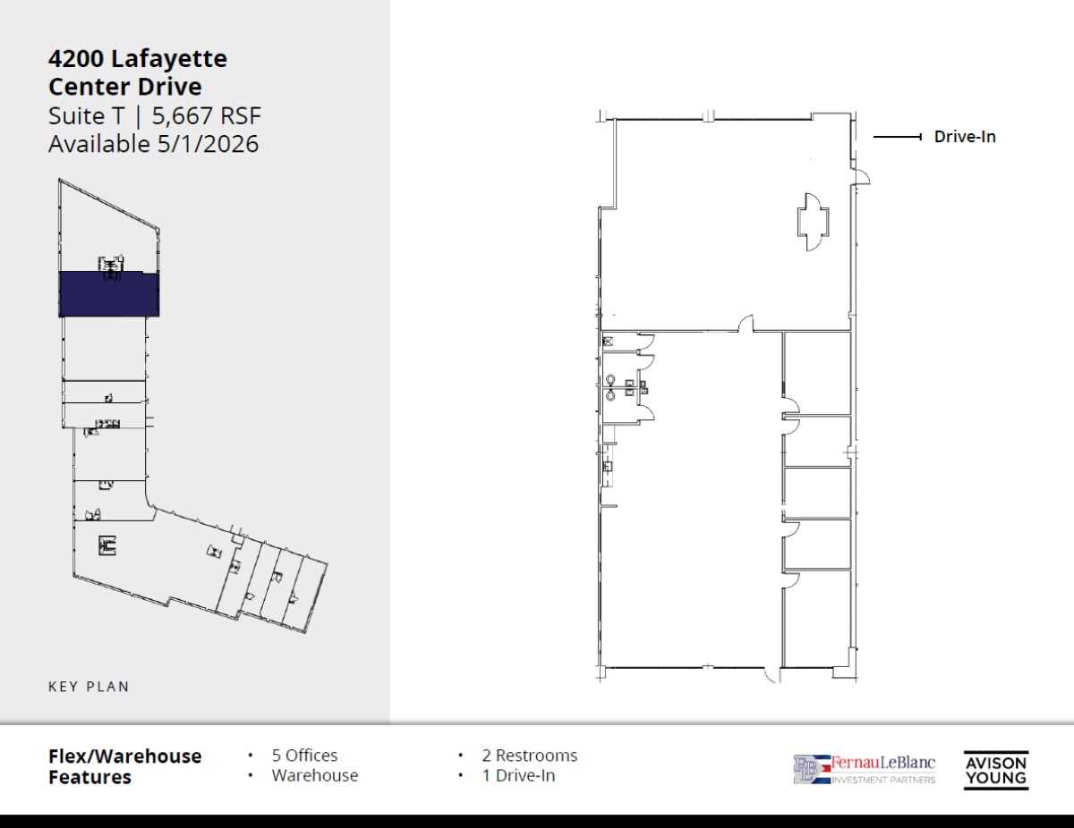 4230 Lafayette Center Dr, Chantilly, VA à louer Plan d’étage– Image 1 sur 1