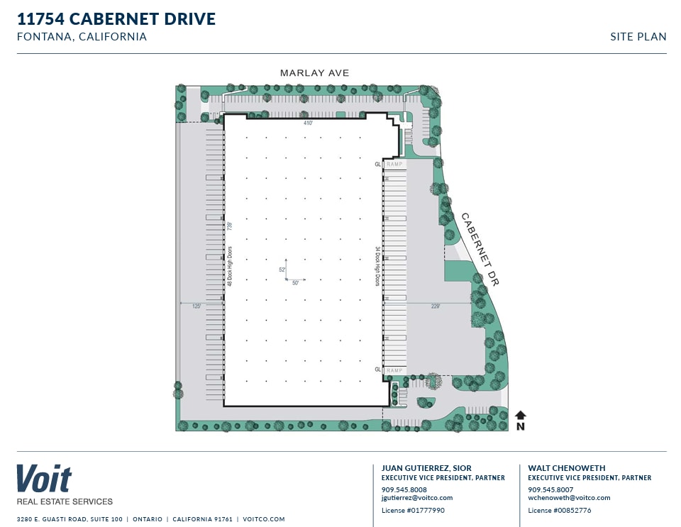 11754 Cabernet Dr, Fontana, CA à louer Plan de site– Image 1 sur 1
