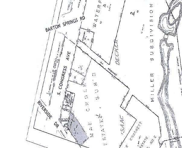110 E Riverside Dr, Austin, TX à louer - Plan cadastral – Image 2 sur 10