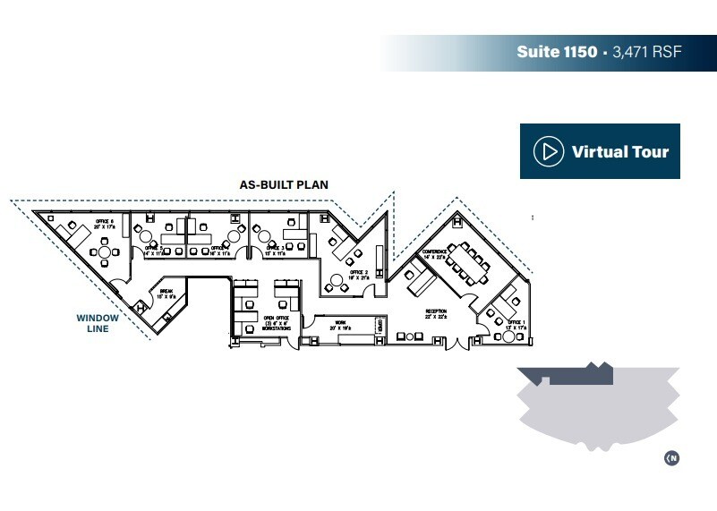 8880 Rio San Diego Dr, San Diego, CA à louer Plan d’étage– Image 1 sur 5