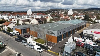 Cormeilles-en-Parisis, VDO - Vue aérienne  vue de carte