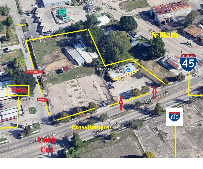 201 & 211 Crosstimbers St & 4410 Harvard St, Houston, TX à vendre - Photo de l’immeuble – Image 2 sur 6