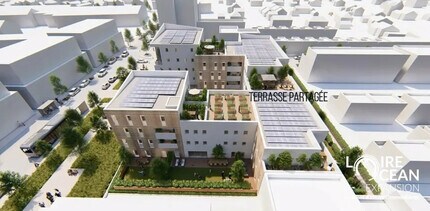 Clisson - VUE AÉRIENNE  vue de carte