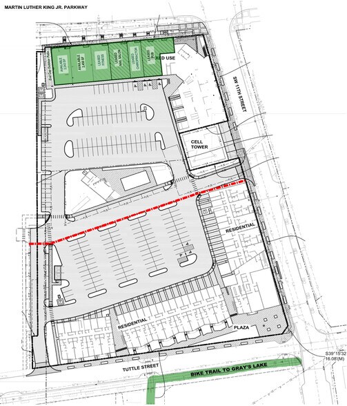 210 SW 11th St, Des Moines, IA à louer - Plan de site – Image 3 sur 5