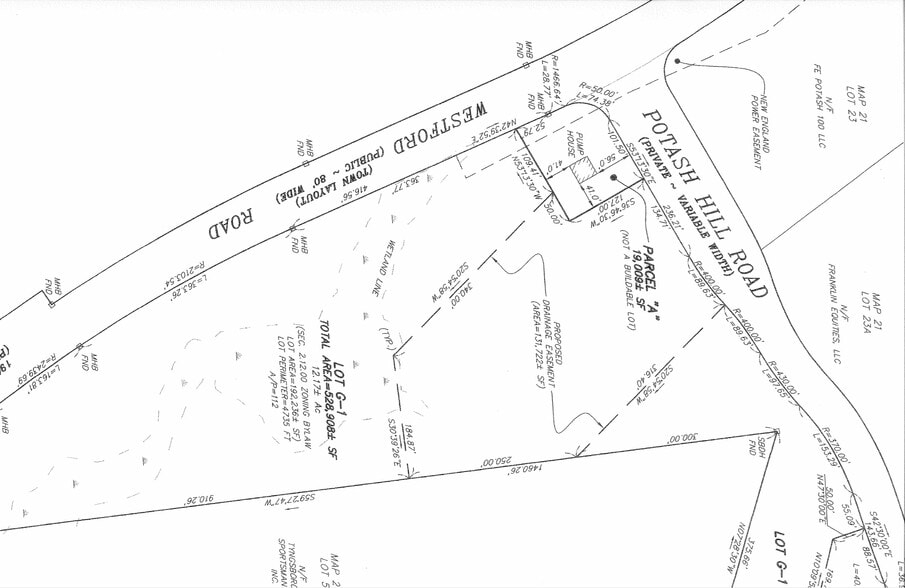 Potash Hill Road, Tyngsboro, MA à louer - Plan de site – Image 3 sur 3