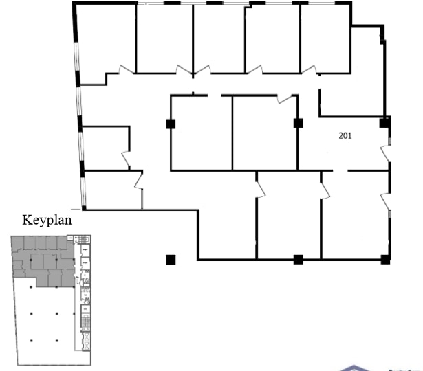 505 8th Ave SW, Calgary, AB à louer Plan d’étage– Image 1 sur 1