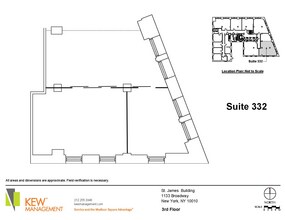 1133 Broadway, New York, NY à louer Plan d’étage– Image 1 sur 4