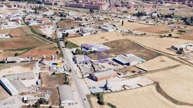 Cuenca, CUE - Vue aérienne  vue de carte