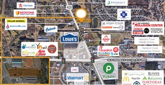 Plus de détails pour 6455 Highway 431 S, Hampton Cove, AL - Terrain à vendre