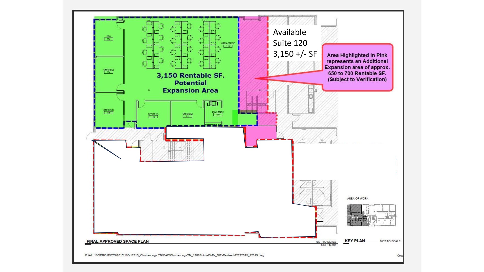 1208 Pointe Centre Dr, Chattanooga, TN à louer Plan de site– Image 1 sur 2