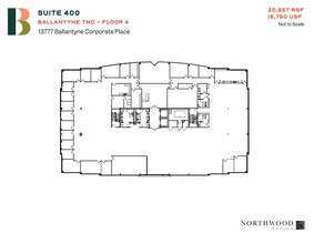 13777 Ballantyne Corporate Pl, Charlotte, NC à louer Plan d’étage– Image 1 sur 1