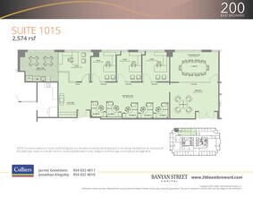 200 E Broward Blvd, Fort Lauderdale, FL à louer Plan d’étage– Image 2 sur 7