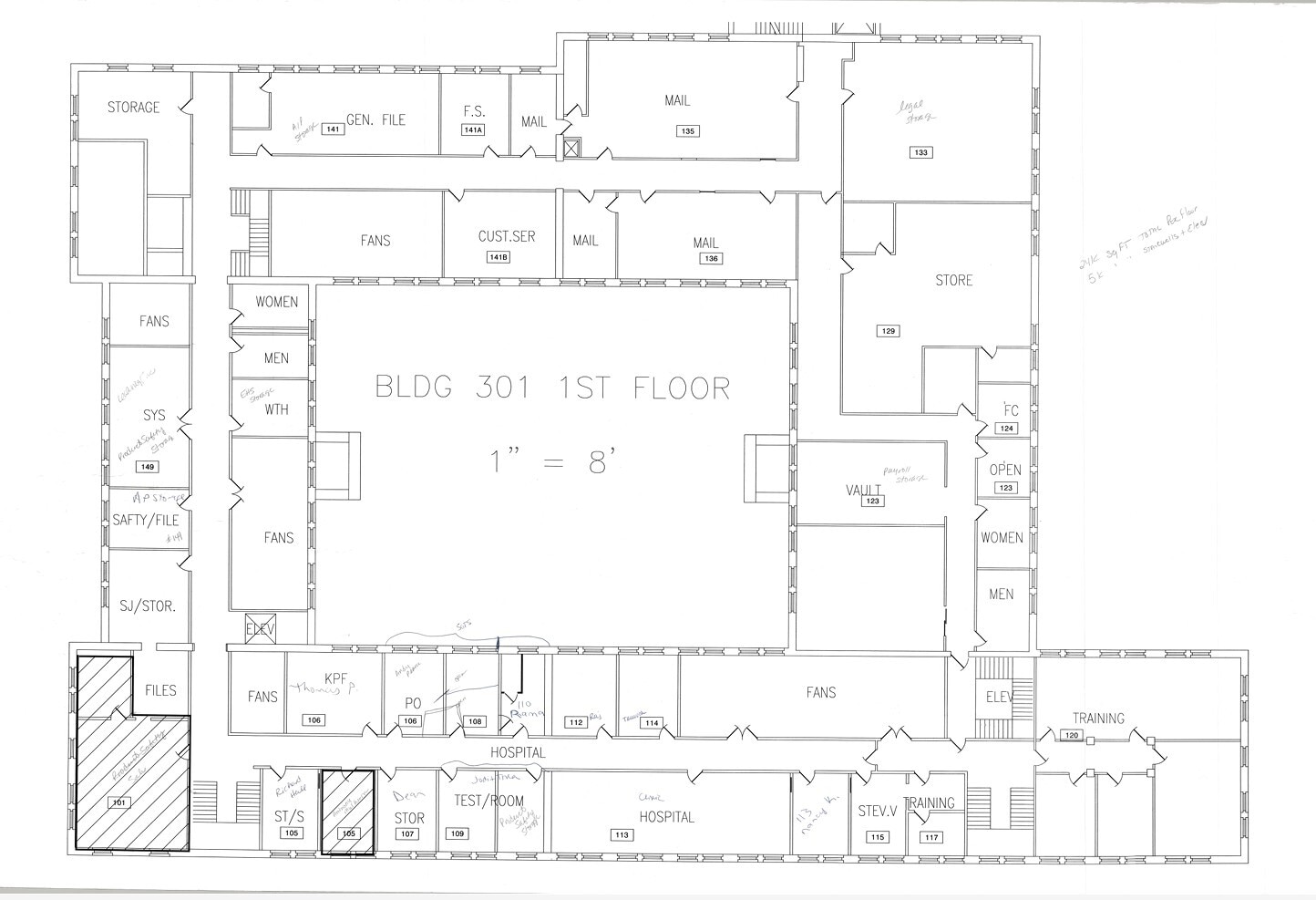 1 New Bond St, Worcester, MA à louer Plan d’étage– Image 1 sur 1