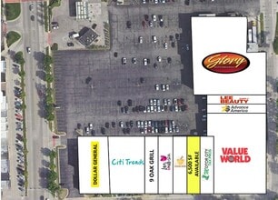 22100-22140 Coolidge Hwy, Oak Park, MI à louer Plan d’étage– Image 1 sur 1