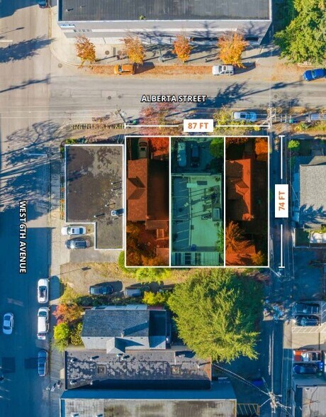 2128-2138 Alberta St, Vancouver, BC à vendre - Aérien – Image 2 sur 4