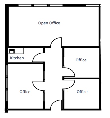 1855 Olympic Blvd, Walnut Creek, CA à louer Plan d’étage– Image 1 sur 1