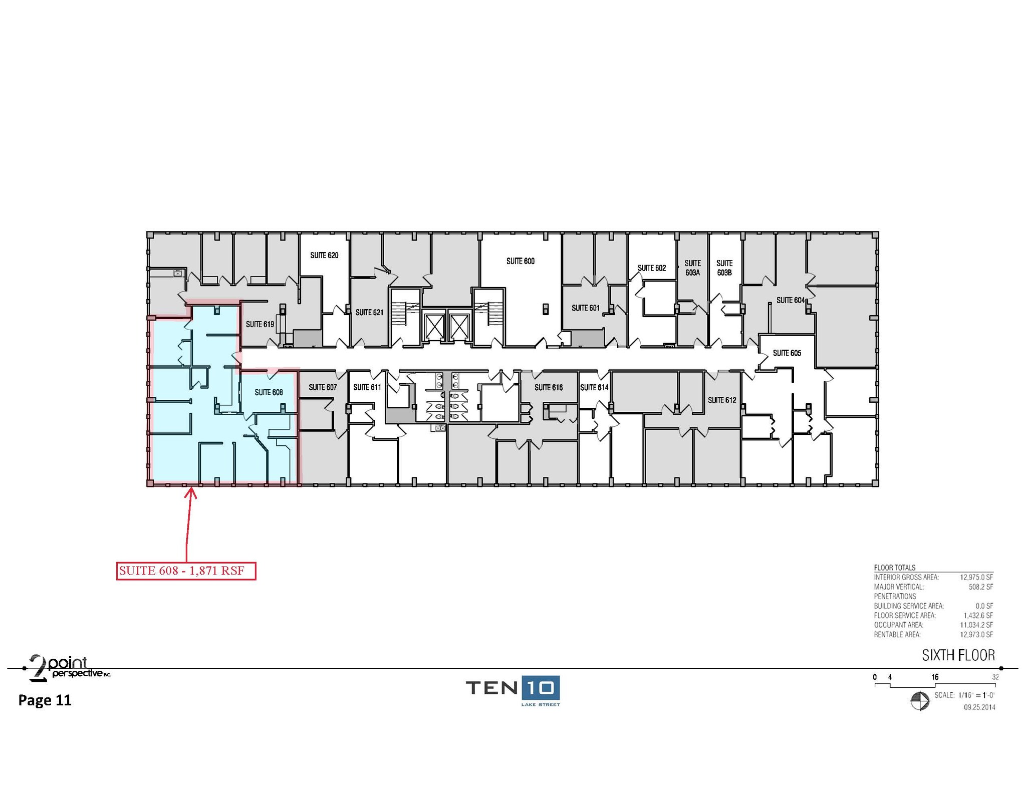1010 Lake St, Oak Park, IL à louer Plan d’étage– Image 1 sur 1