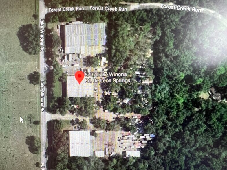5797 Lake Winona Rd, De Leon Springs, FL à louer - Aérien – Image 2 sur 6
