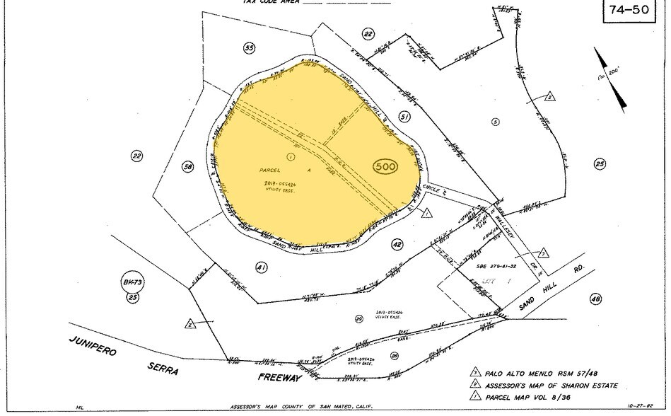 3000 Sand Hill Rd, Menlo Park, CA à louer - Plan cadastral – Image 2 sur 4