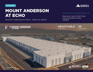 Plus de détails pour 14003 Mount Anderson St, Reno, NV - Industriel/Logistique à louer