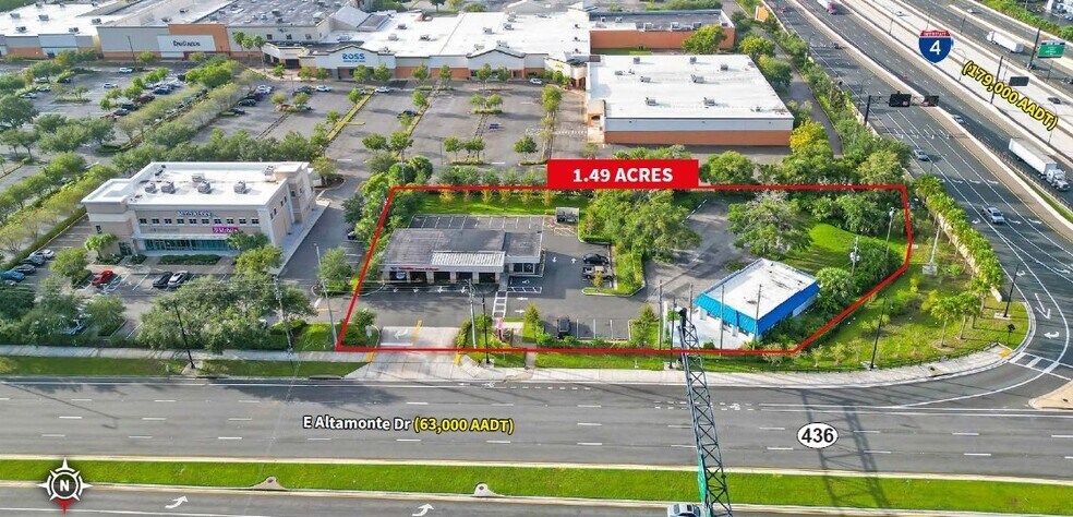 102 East Altamonte Drive, Altamonte Springs, FL à louer - Aérien – Image 1 sur 1