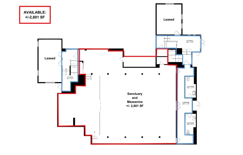 125 E State St, Burlington, WI à louer Plan d’étage– Image 1 sur 1