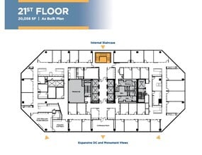 1100 Wilson Blvd, Arlington, VA à louer Plan d’étage– Image 1 sur 1