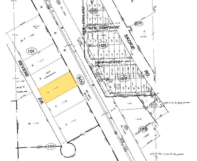 155 Revere Dr, Northbrook, IL à louer - Plan cadastral – Image 2 sur 6