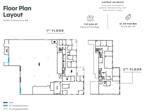 12140 Community Rd, Poway, CA à louer Plan d’étage– Image 1 sur 1
