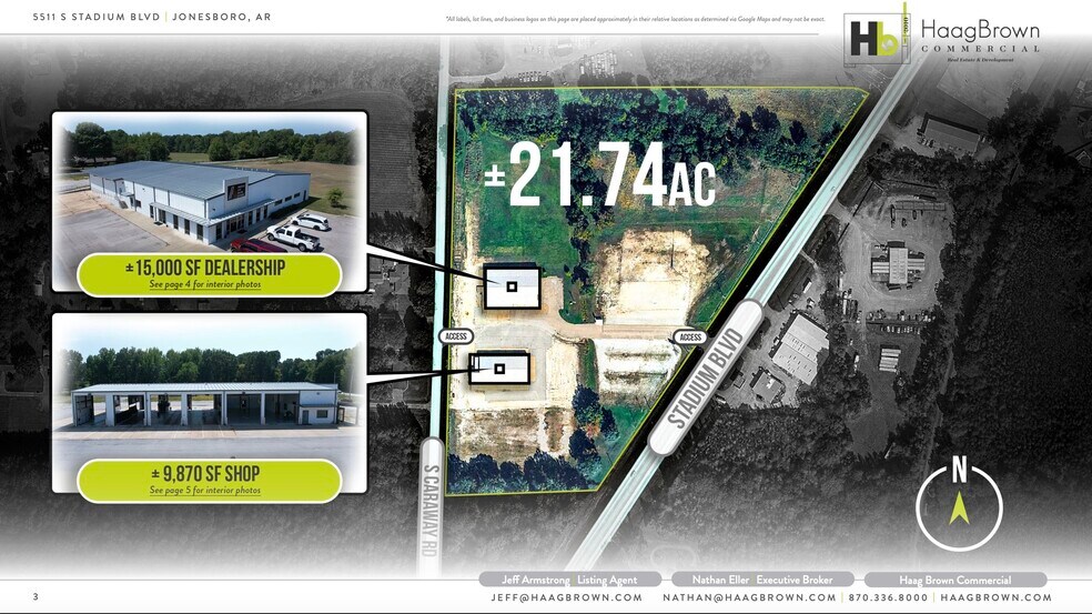 5511 Stadium Blvd, Jonesboro, AR à vendre - Photo de l’immeuble – Image 3 sur 10