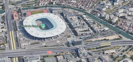 5 Avenue Jules Rimet, Saint-Denis, SSD - Vue aérienne  vue de carte