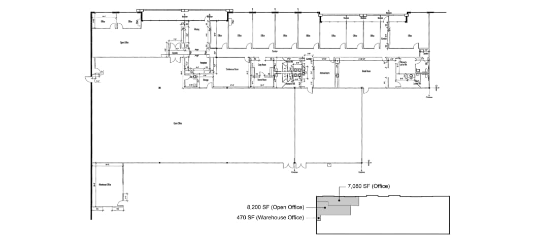 3640 Royal South Pky, Atlanta, GA à louer Plan d’étage– Image 1 sur 1