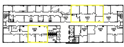 1780 S Bellaire St, Denver, CO à louer Plan d’étage– Image 2 sur 2