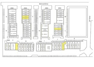 2501 W Behrend Dr, Phoenix, AZ à louer Plan de site– Image 1 sur 1