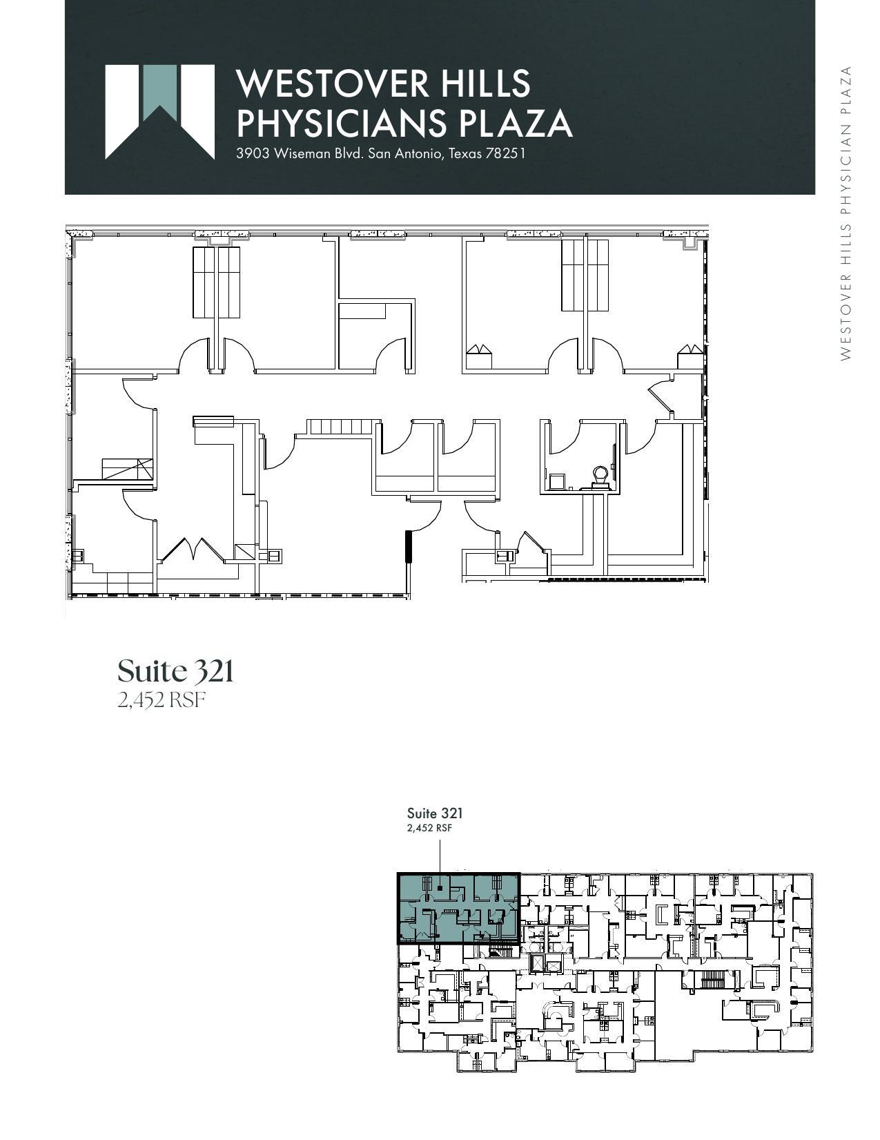 3903 Wiseman Blvd, San Antonio, TX à louer Plan d’étage– Image 1 sur 1
