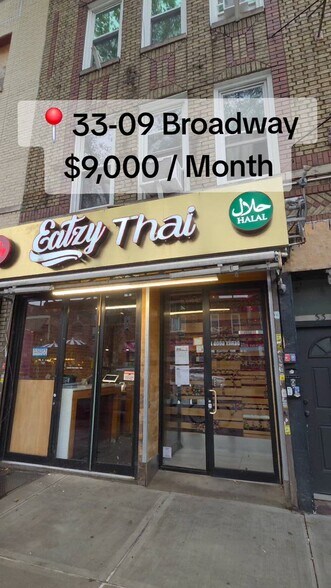 33-09 Broadway, Astoria, NY à louer - Vidéo sur l’annonce professionnelle – Image 2 sur 10