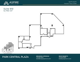 1111 N Loop W, Houston, TX à louer Plan d’étage– Image 1 sur 6